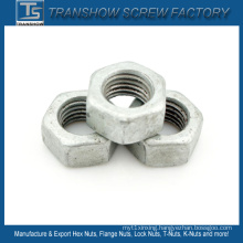 Hot Dipper Galvanized Hex Nuts